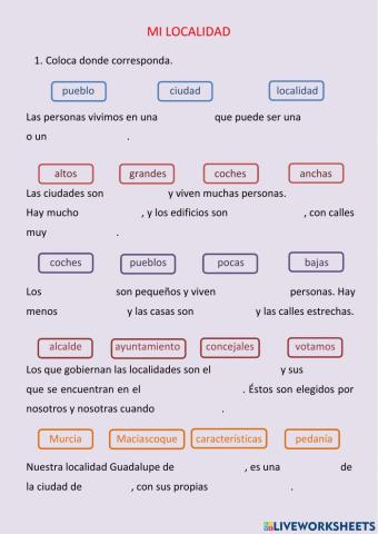 Mi localidad