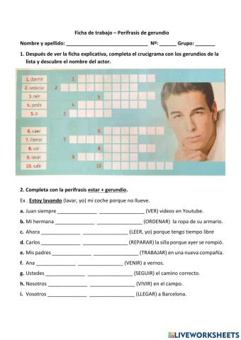 Perífrasis de gerundio