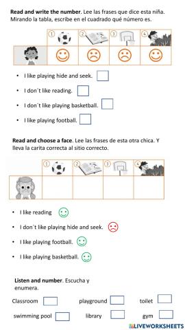 2º Like, don-t like