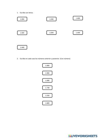 Anterior y posterior