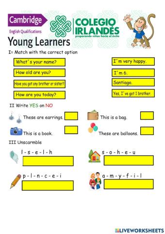 Starters Test February