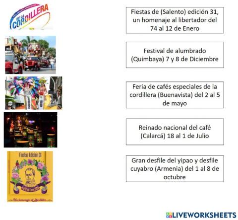 Fiestas y ferias del Quindio