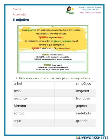 Adjetivos, adverbios y frases adverbiales