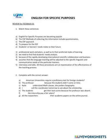 Review FDBK 01 Physical Therapy