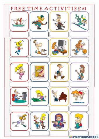 Free time activities