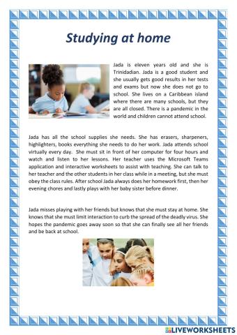 Reading Comprehension