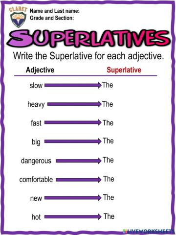 4th. grade. Grammar 7.2. Pract. Act.