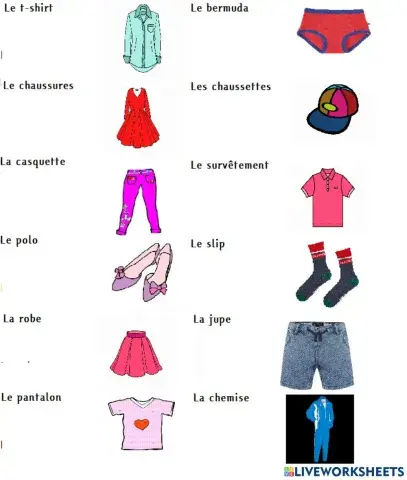 Les vêtements
