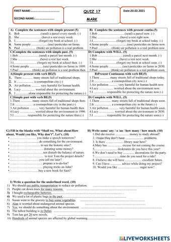 Quiz 17-2021