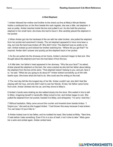 Word Reference Materials Quiz