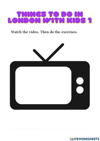 Things to do in London with Kids 1