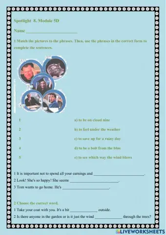 Spotlight 8, module 5D