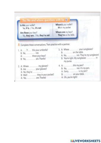 Wh and yes - no questions