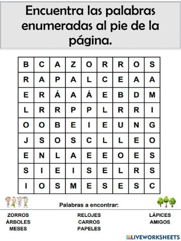 Plurales co s, es y ces