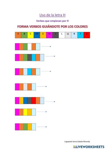 Verbos con H