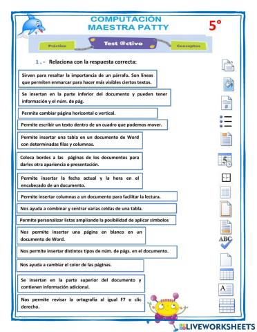 Test Activo Quinto Febrero