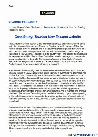 Ielts 13 - Test 1 - Reading Passage 1