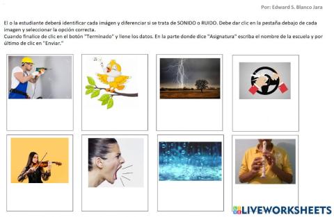 Sonido y ruido. Diferencias