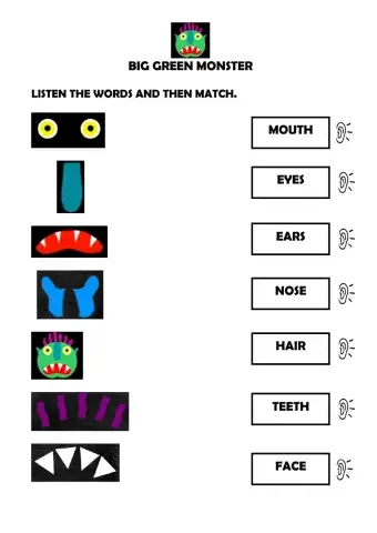 Big Green Monster Matching