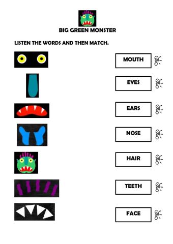 Big Green Monster Matching