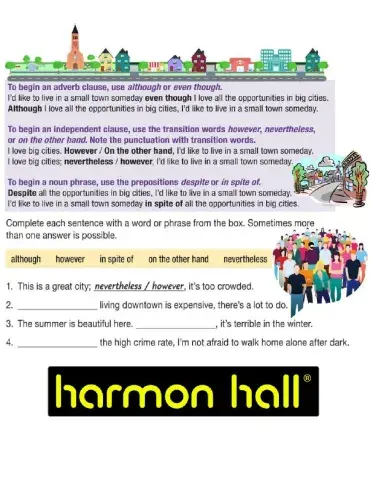 Connecting Contrasting Ideas