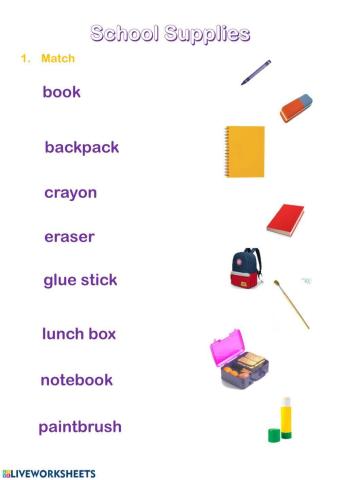 School suplies