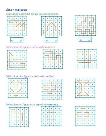 Área o superficie