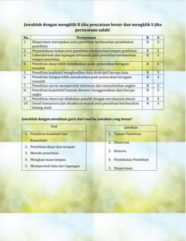 Rancangan Penelitian Sosial