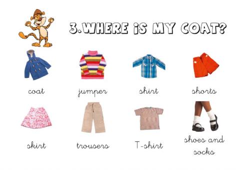 Clothes and seasons.