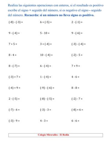 Refuerzo2.SumasyRestasEnteros