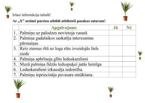 Pareizi-nepareizi apgalvojumi