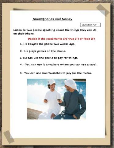 SMART PHONES COURSE BOOK LISTENING