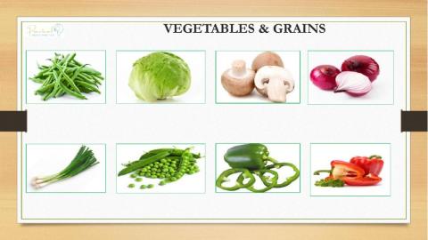 Vocabulary test - vegetables & grains - part 2