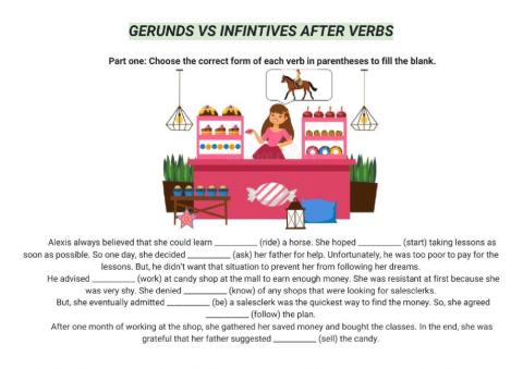 Gerunds vs Infinitives After Verbs
