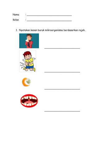 Kesan Buruk Mikroorganisma