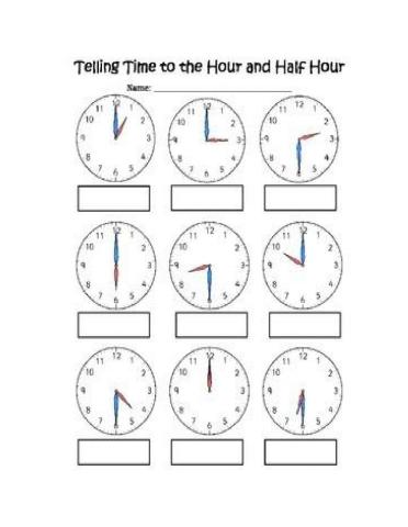 Telling the Time