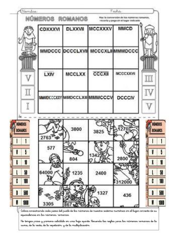 Los numeros romanos 3