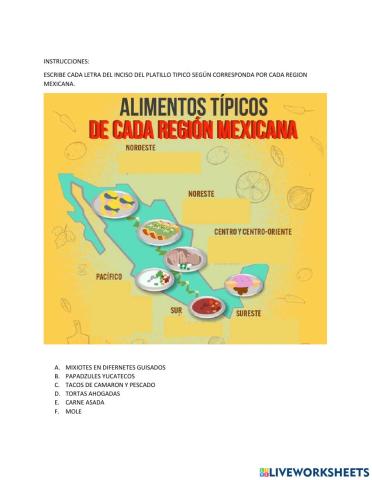 Platillos tradicionales mexicanos