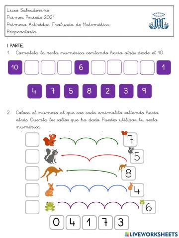 I act. evaluada matemática