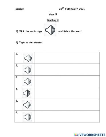 Starter Unit : free time