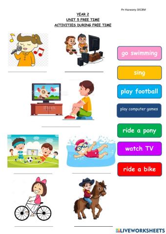 Unit 5 free time