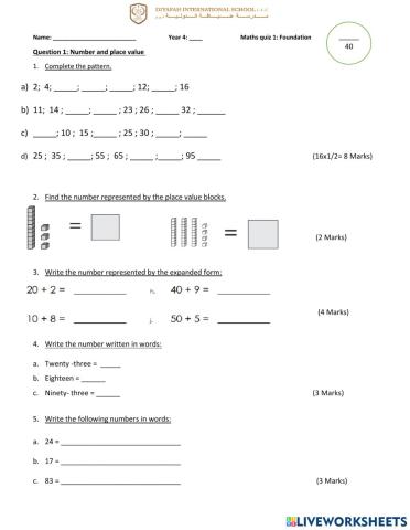 DIS Quiz 1 Foundation