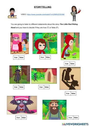 LISTENING (T-F STATEMENTS)