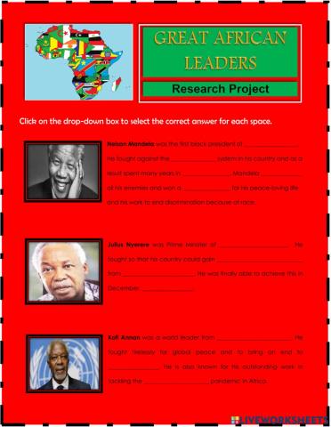 Great African Leaders