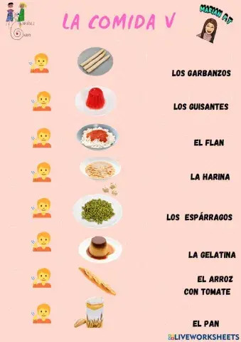 La comida 5