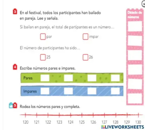 Números par e impar