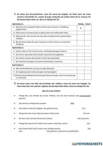 Emelt érettségi 2015. 10. Hören