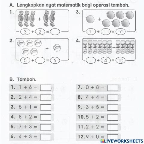Matematik Tahun 1