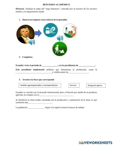 El auge bananero ecuador