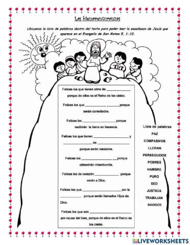 Las bienaventuranzas